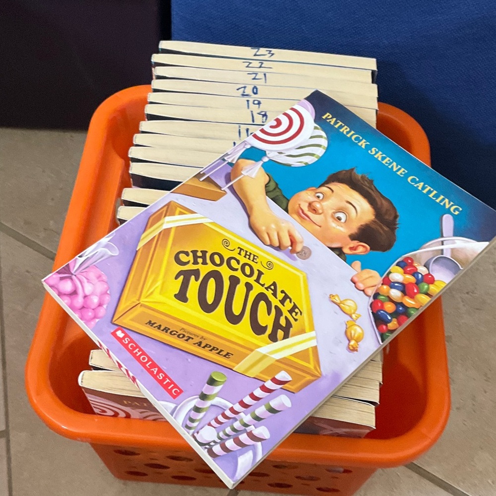 Scholastic The Chocolate Touch Book - 24 copies